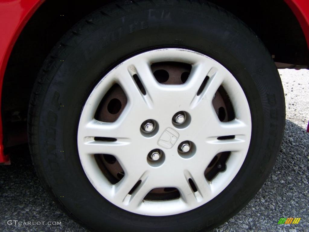 2001 Honda Civic LX Coupe Wheel Photos