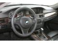 Black 2009 BMW 3 Series 328xi Coupe Dashboard