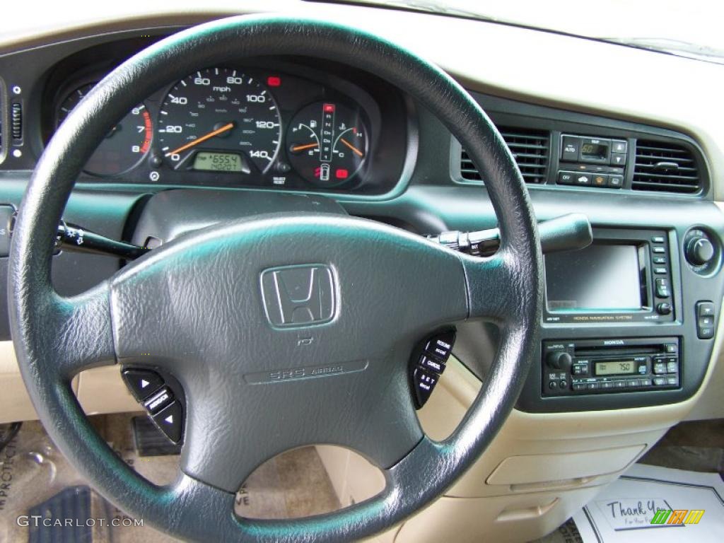 2000 Honda Odyssey EX Ivory Steering Wheel Photo #49807668