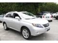 2010 Tungsten Silver Pearl Lexus RX 450h AWD Hybrid  photo #3
