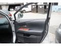Black/Brown Walnut 2010 Lexus RX 450h AWD Hybrid Door Panel