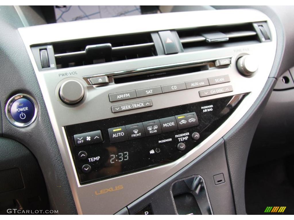 2010 Lexus RX 450h AWD Hybrid Controls Photo #49808485