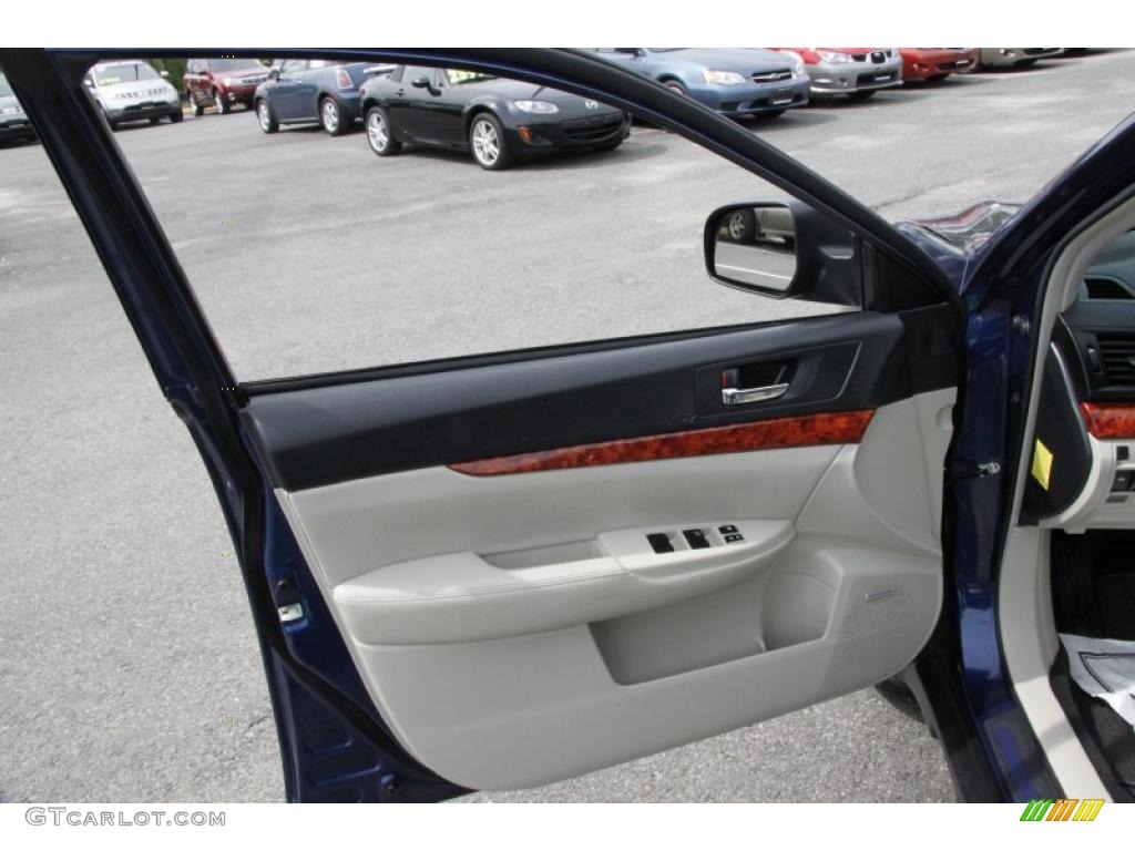 2010 Subaru Outback 2.5i Limited Wagon Warm Ivory Door Panel Photo #49810632