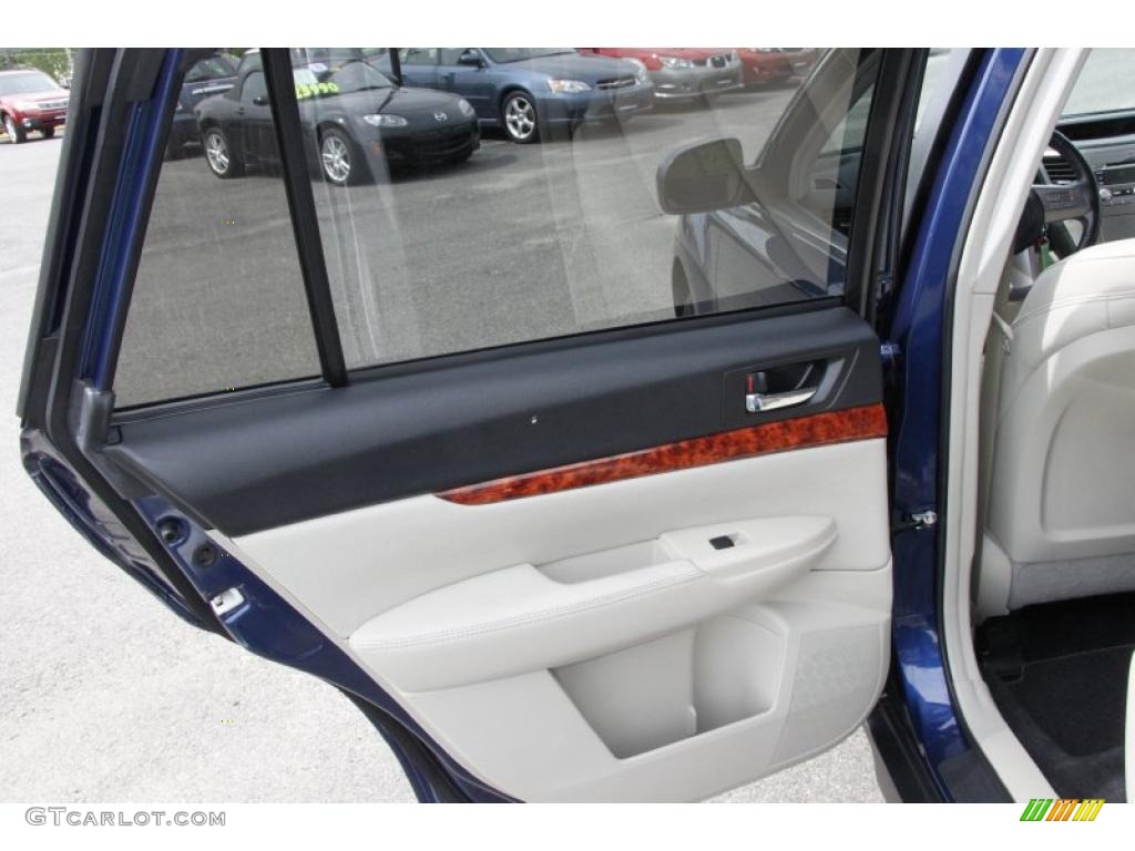 2010 Subaru Outback 2.5i Limited Wagon Warm Ivory Door Panel Photo #49810647