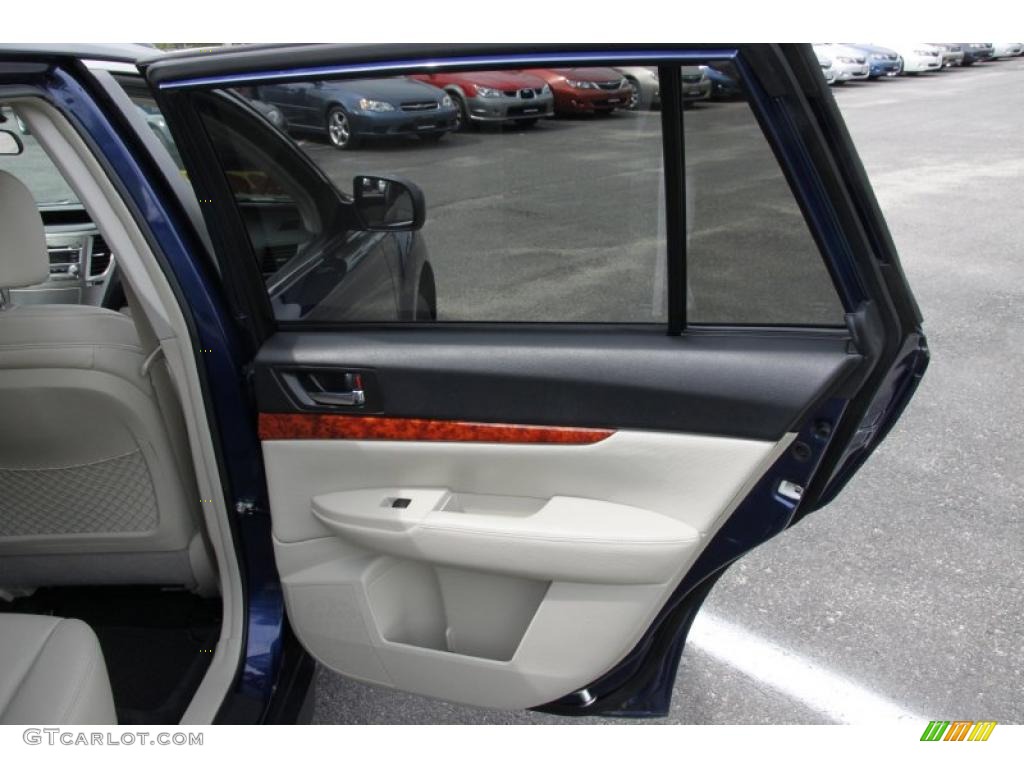 2010 Subaru Outback 2.5i Limited Wagon Warm Ivory Door Panel Photo #49810719
