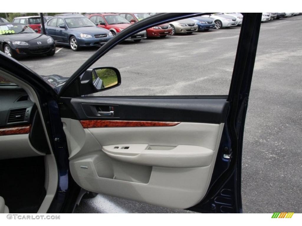 2010 Subaru Outback 2.5i Limited Wagon Warm Ivory Door Panel Photo #49810734