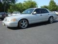 2003 Silver Frost Metallic Ford Crown Victoria LX  photo #2