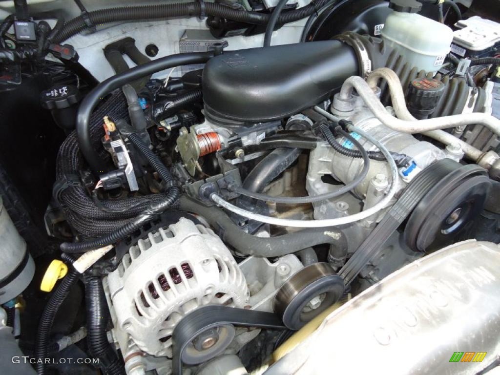 2003 Chevrolet S10 LS Extended Cab 4.3 Liter OHV 12V Vortec V6 Engine Photo #49811928
