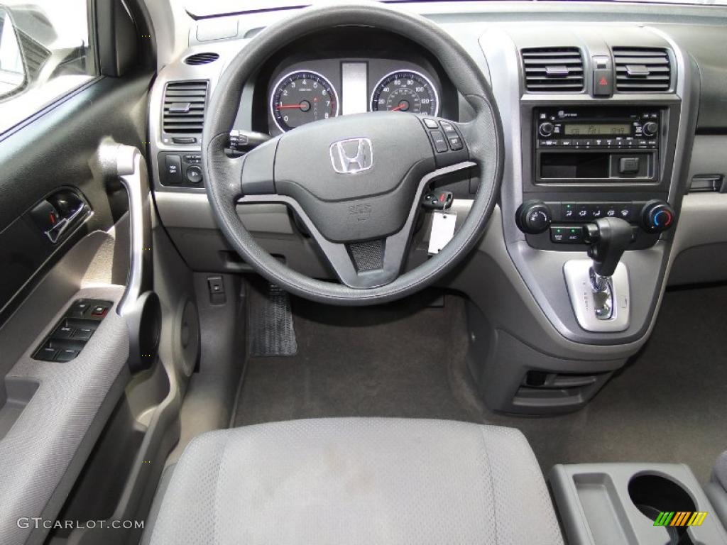 2008 CR-V LX - Taffeta White / Gray photo #19