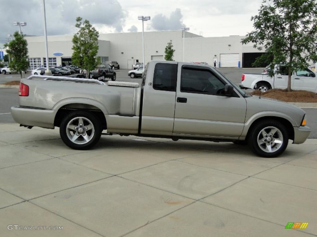 Pewter Metallic 2003 GMC Sonoma SLS Extended Cab Exterior Photo #49813821