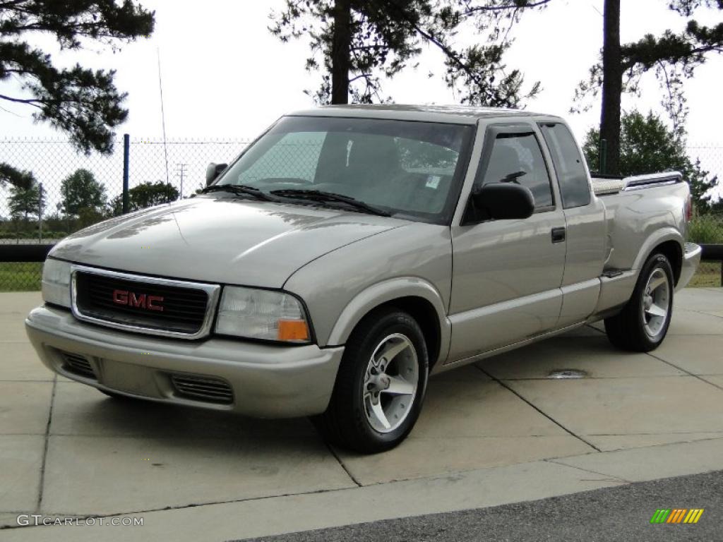 Pewter Metallic 2003 GMC Sonoma SLS Extended Cab Exterior Photo #49813938