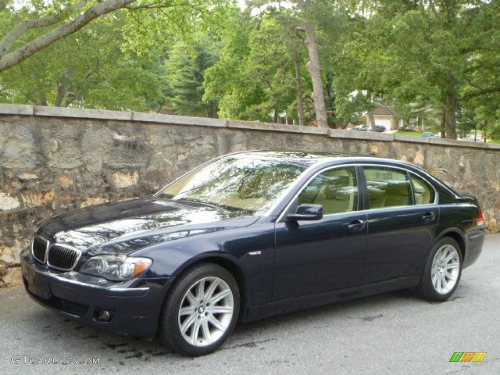 Monaco Blue Metallic 2006 BMW 7 Series 750Li Sedan Exterior Photo #49814025