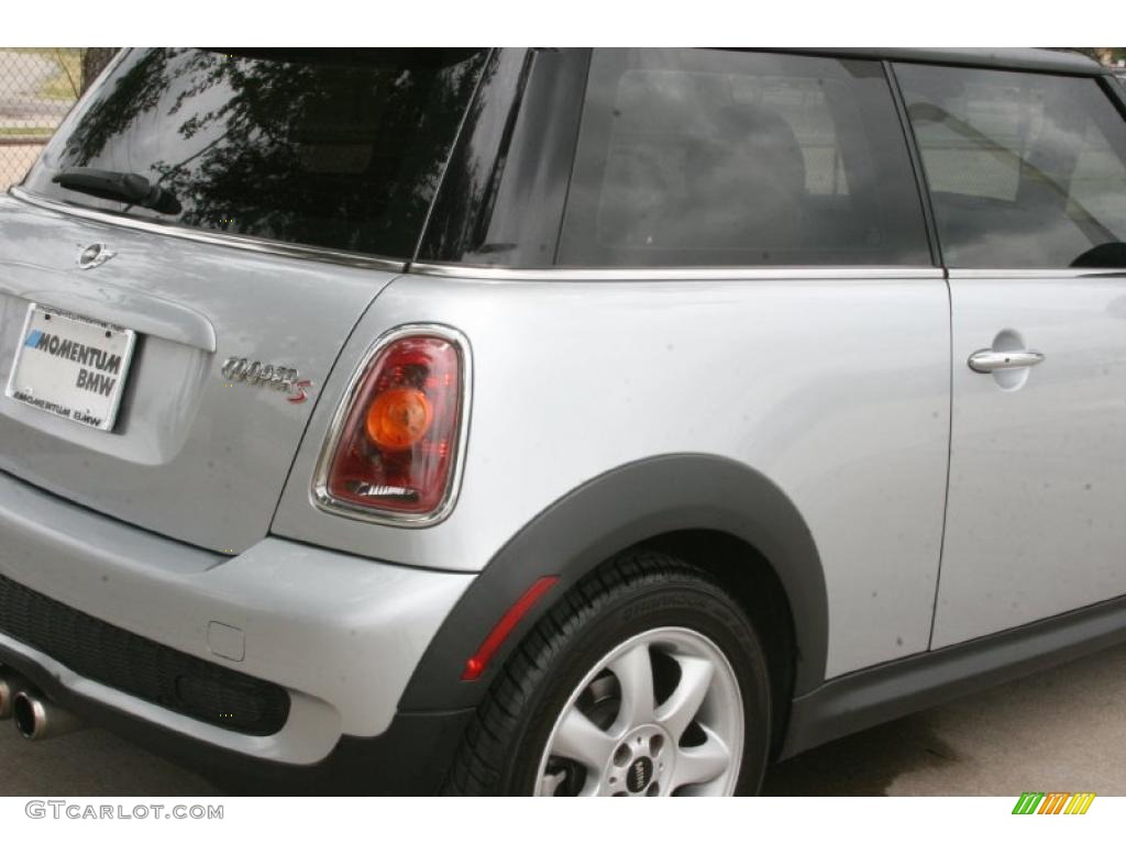 2007 Cooper S Hardtop - Pure Silver Metallic / Grey/Carbon Black photo #13