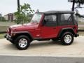 1998 Chili Pepper Red Pearl Jeep Wrangler SE 4x4  photo #9