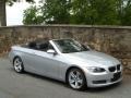 2007 Titanium Silver Metallic BMW 3 Series 335i Convertible  photo #1