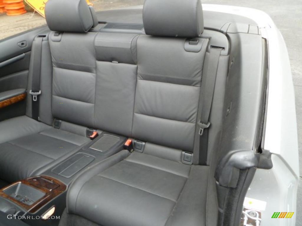 2007 3 Series 335i Convertible - Titanium Silver Metallic / Black photo #9