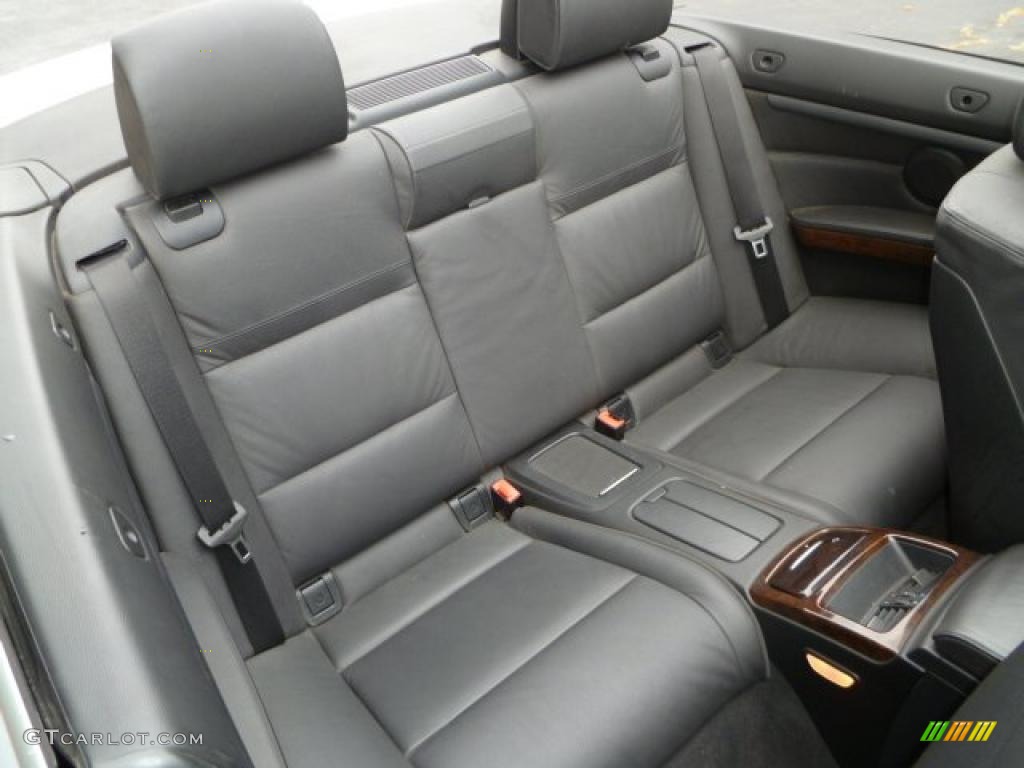 2007 3 Series 335i Convertible - Titanium Silver Metallic / Black photo #32