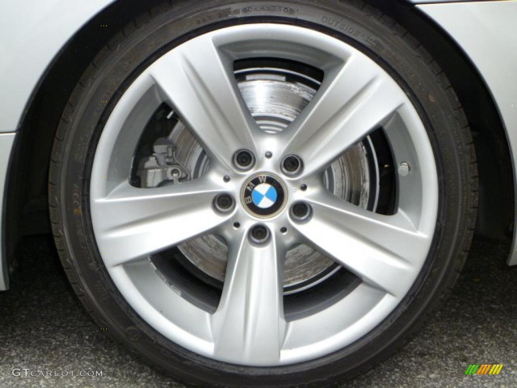 2007 3 Series 335i Convertible - Titanium Silver Metallic / Black photo #36