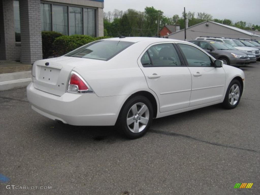 2008 Fusion SE - White Suede / Camel photo #7