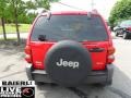 2004 Flame Red Jeep Liberty Sport 4x4  photo #6