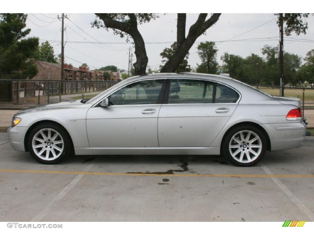 Titanium Silver Metallic 2006 BMW 7 Series 750Li Sedan Exterior Photo #49816956