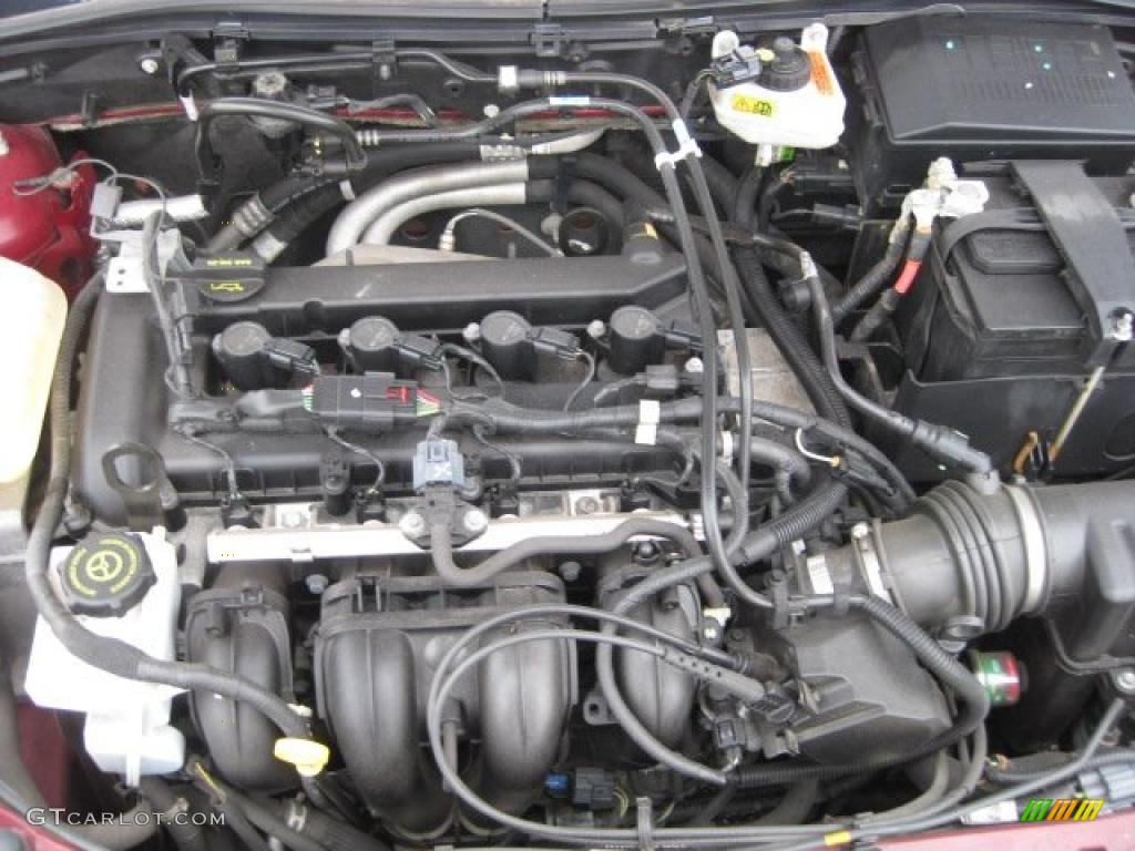 2007 Ford Focus ZX5 SES Hatchback Engine Photos