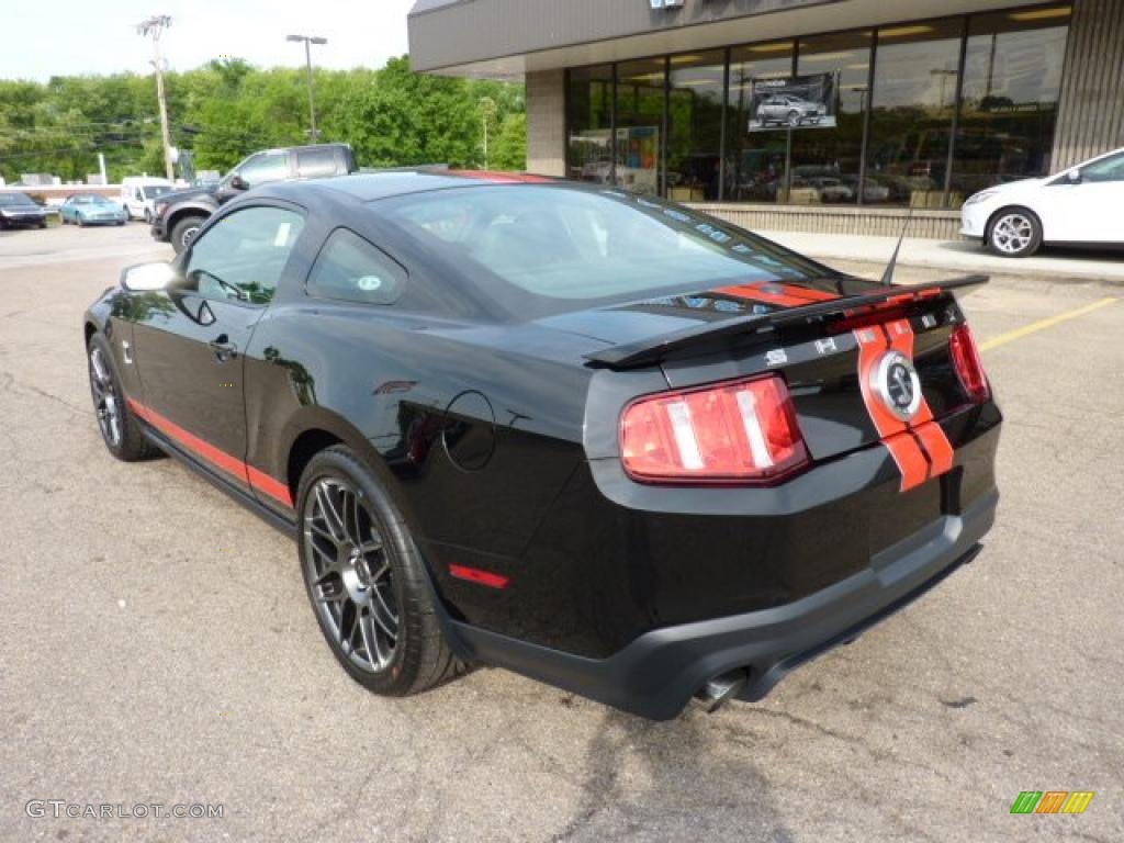 Black 2012 Ford Mustang Shelby GT500 SVT Performance Package Coupe Exterior Photo #49817760