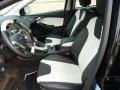 Arctic White Leather 2012 Ford Focus Titanium 5-Door Interior Color