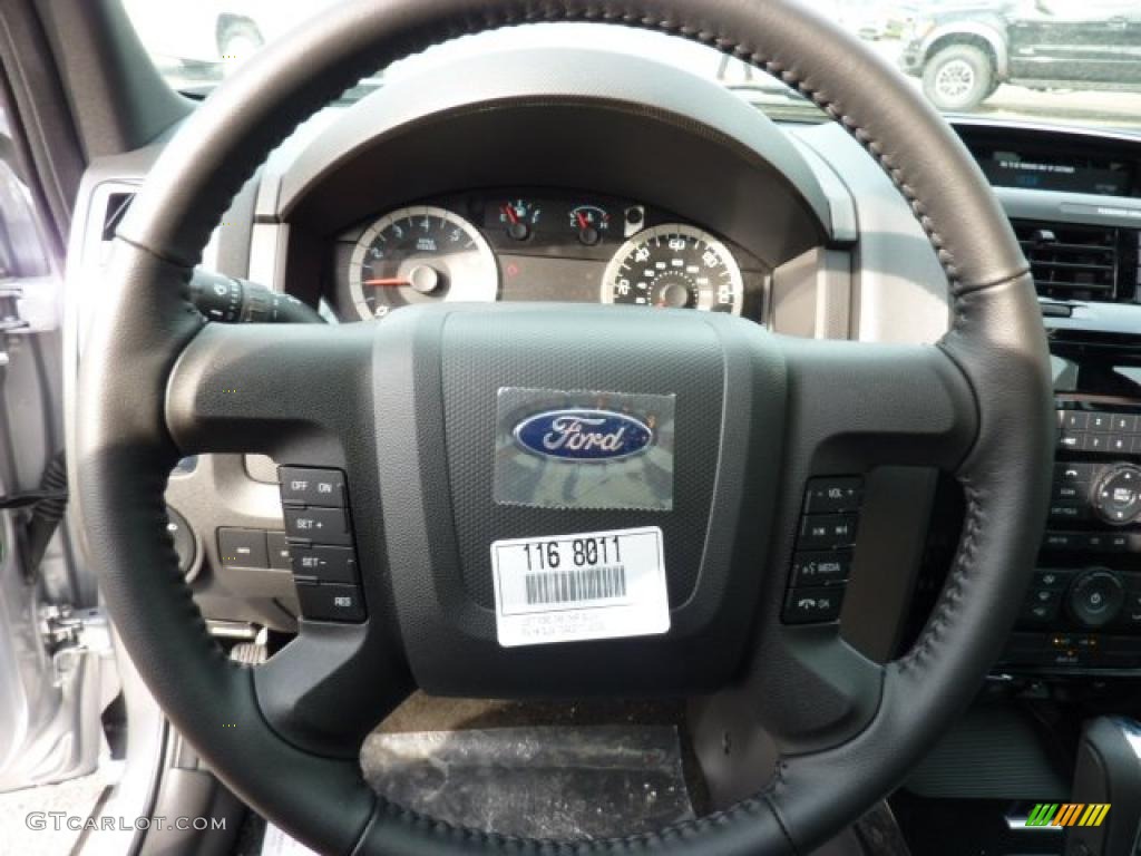 2011 Escape XLT Sport V6 4WD - Ingot Silver Metallic / Charcoal Black photo #17