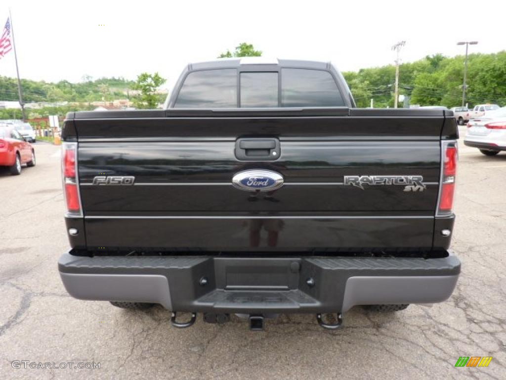 Tuxedo Black Metallic 2011 Ford F150 SVT Raptor SuperCrew 4x4 Exterior Photo #49821030