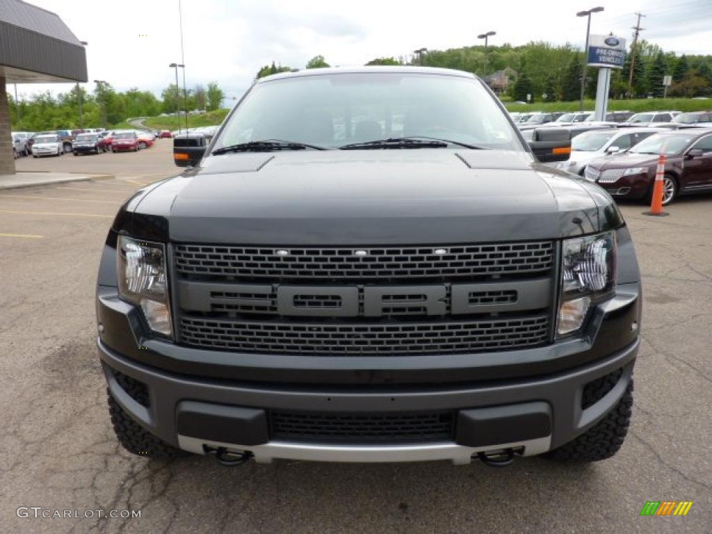 Tuxedo Black Metallic 2011 Ford F150 SVT Raptor SuperCrew 4x4 Exterior Photo #49821084