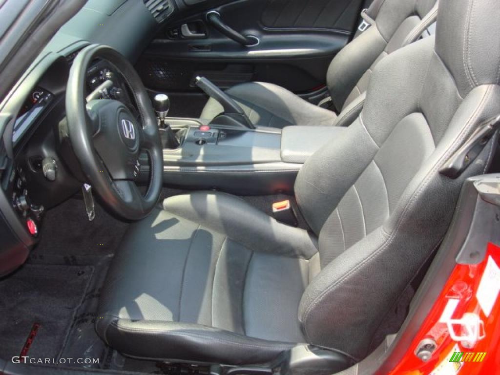 Black Interior 2006 Honda S2000 Roadster Photo #49823061