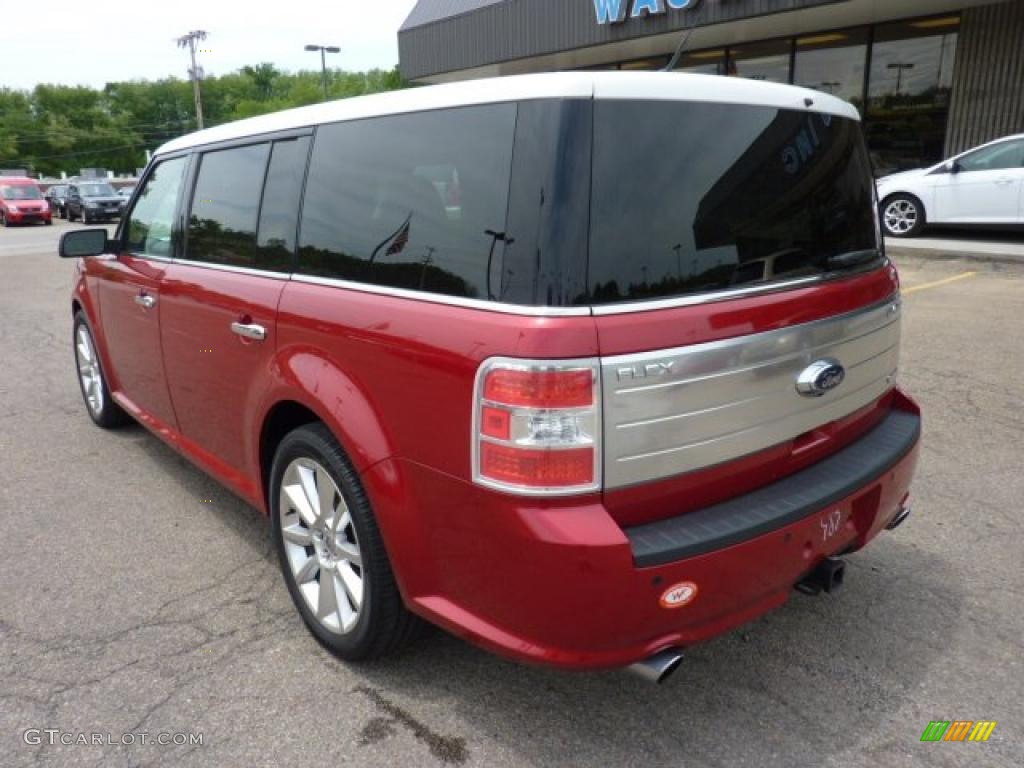 Red Candy Metallic 2010 Ford Flex Limited EcoBoost AWD Exterior Photo #49823871