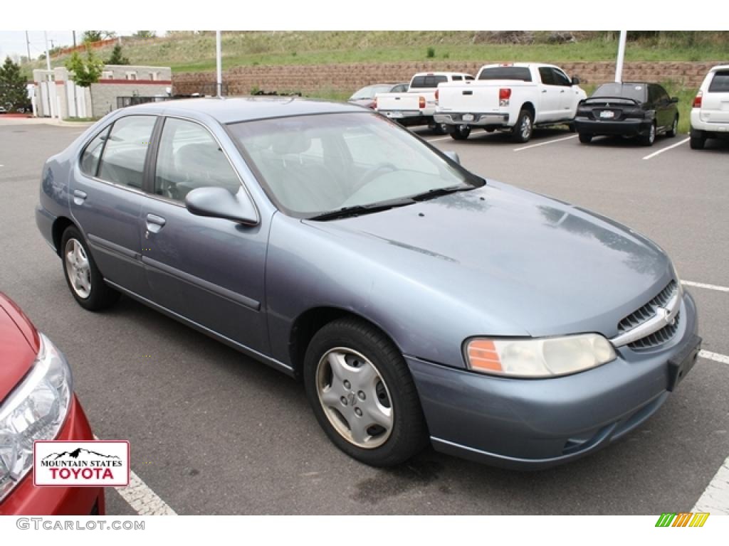 2000 Altima GXE - Blue Dusk Metallic / Blond photo #1