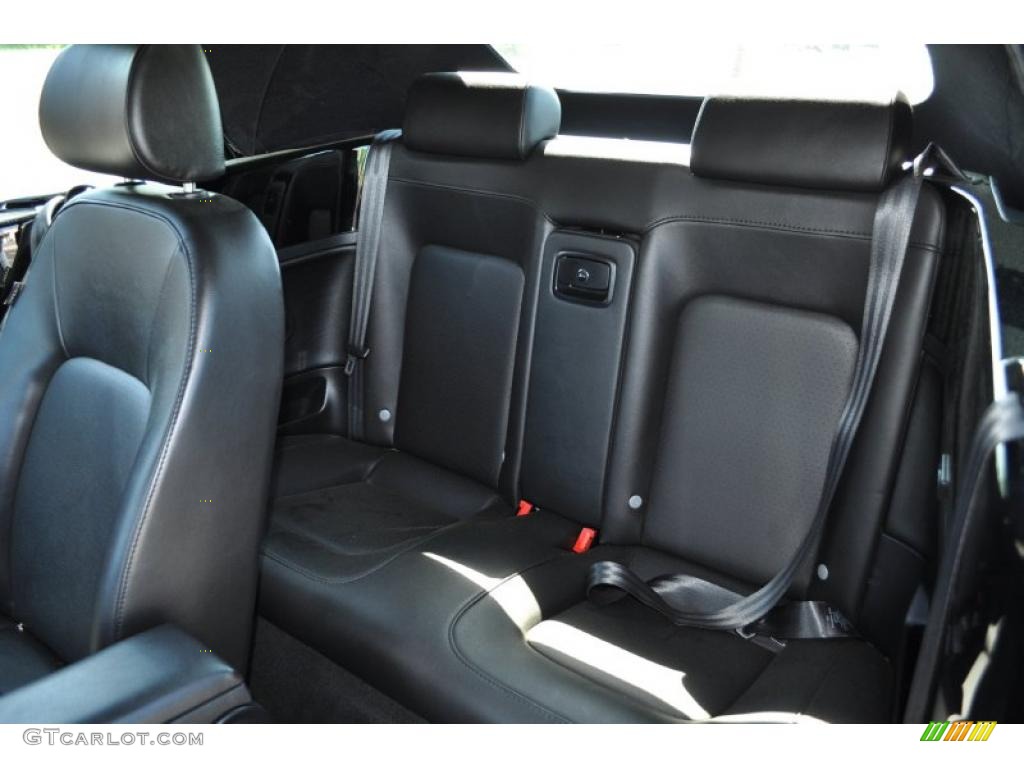 Black Interior 2009 Volkswagen New Beetle 2.5 Convertible Photo #49824759