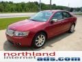 2008 Vivid Red Metallic Lincoln MKZ Sedan  photo #6