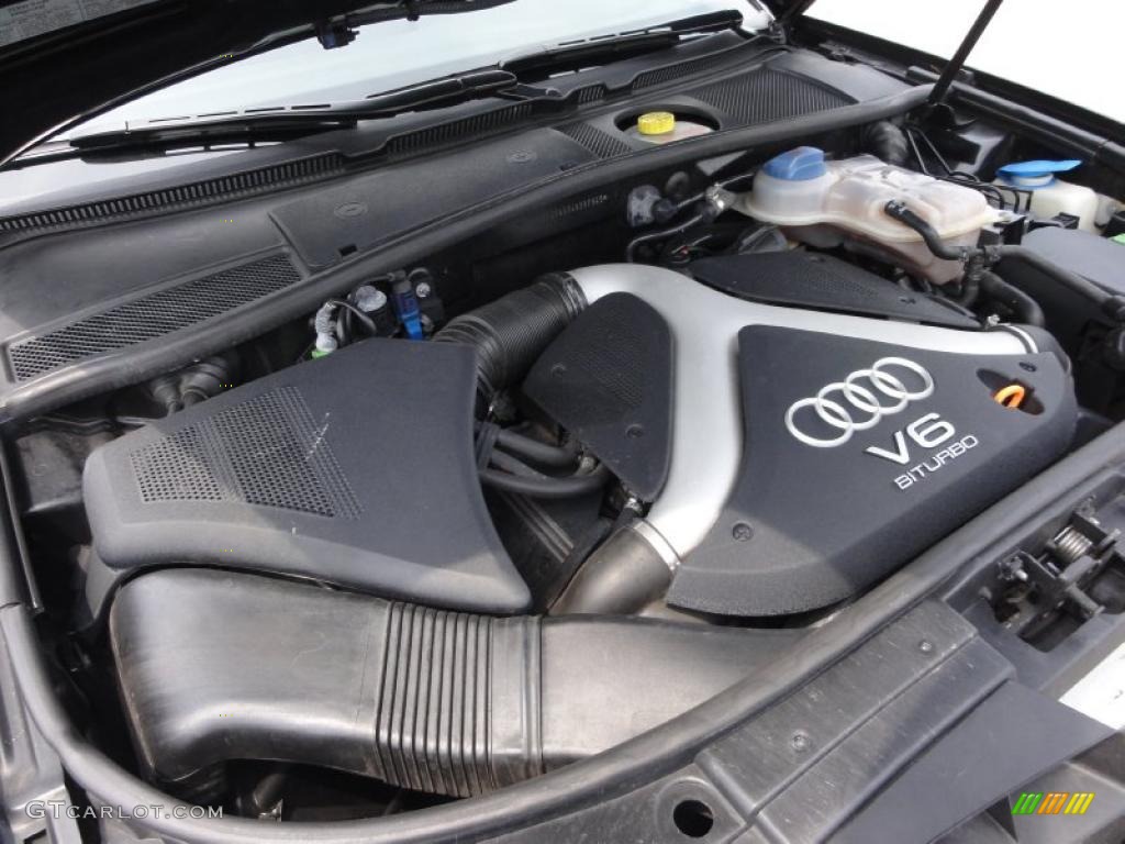2004 Audi Allroad 2.7T quattro Avant 2.7 Liter Twin-Turbocharged DOHC 30-Valve V6 Engine Photo #49825287