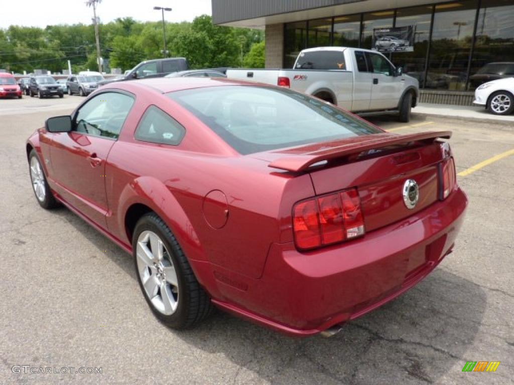 Redfire Metallic 2006 Ford Mustang GT Premium Coupe Exterior Photo #49825386