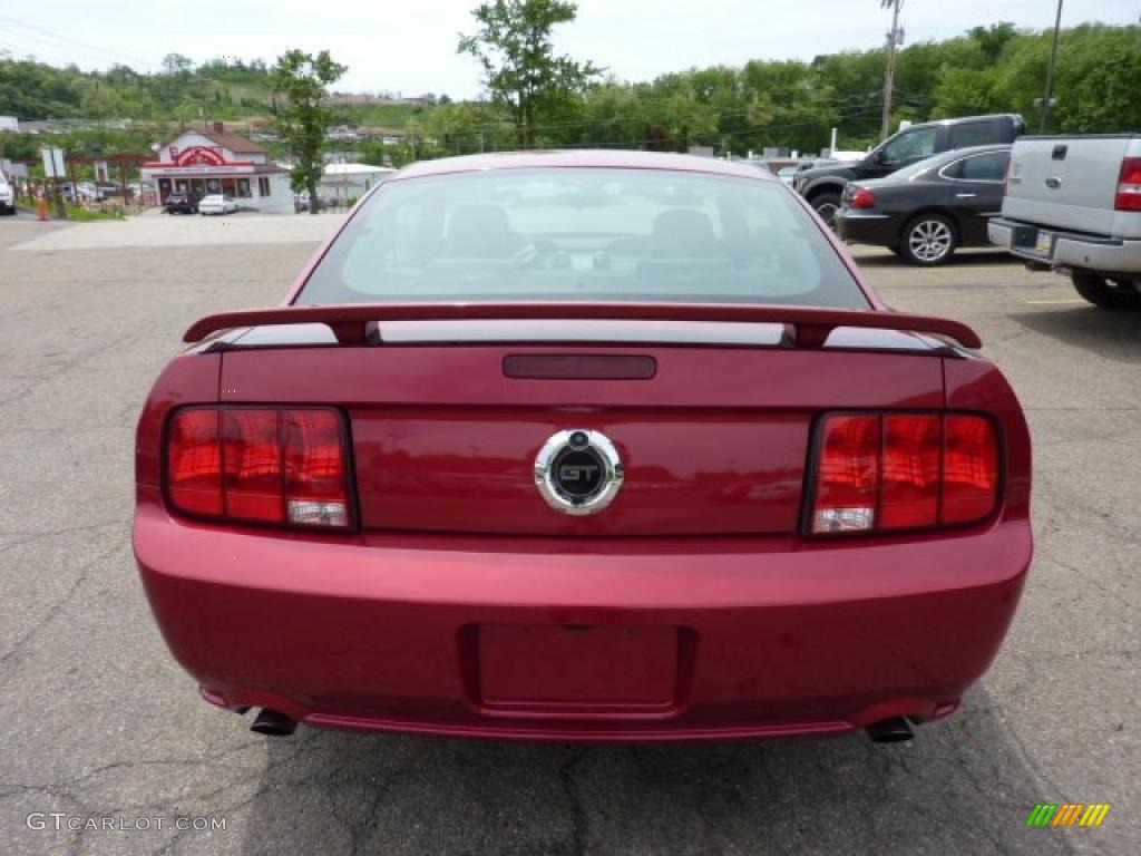 Redfire Metallic 2006 Ford Mustang GT Premium Coupe Exterior Photo #49825404