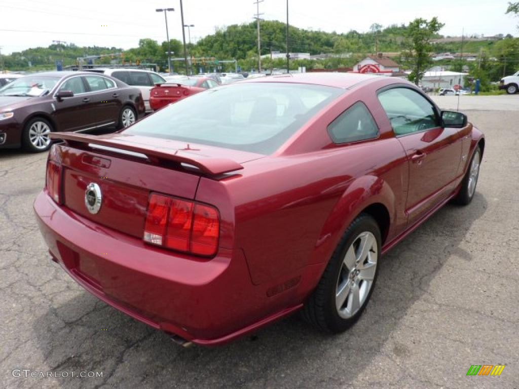 Redfire Metallic 2006 Ford Mustang GT Premium Coupe Exterior Photo #49825419