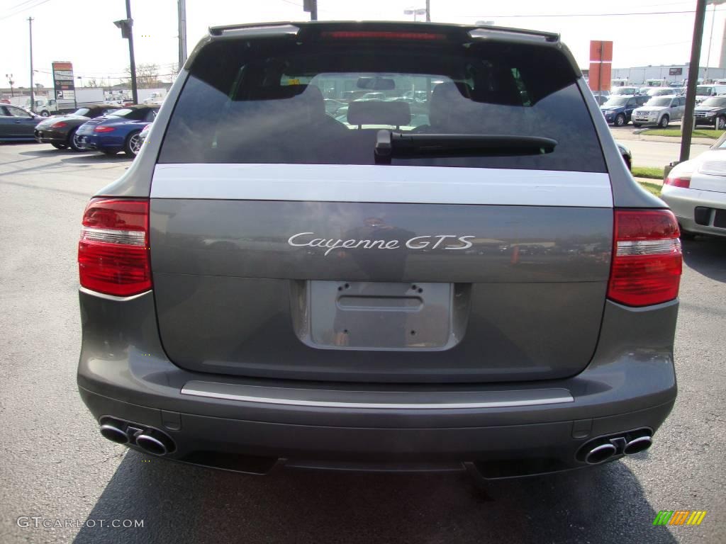 2010 Cayenne GTS - Meteor Grey Metallic / Black/Black Alcantara photo #9