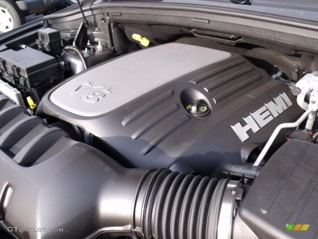 2011 Jeep Grand Cherokee Overland 5.7 Liter HEMI MDS OHV 16-Valve VVT V8 Engine Photo #49826391
