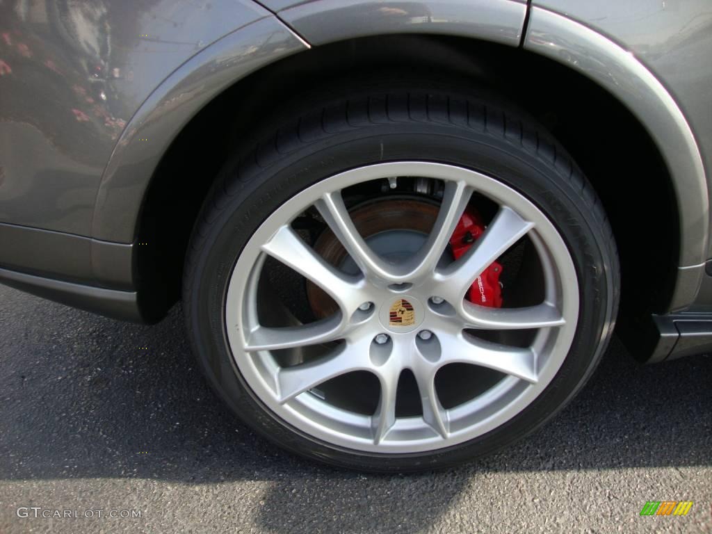 2010 Cayenne GTS - Meteor Grey Metallic / Black/Black Alcantara photo #25