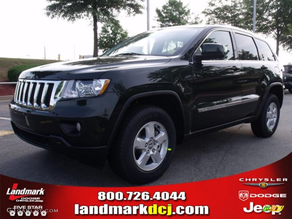 2011 Grand Cherokee Laredo - Natural Green Pearl / Black photo #1