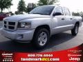 2011 Bright Silver Metallic Dodge Dakota Big Horn Crew Cab  photo #1