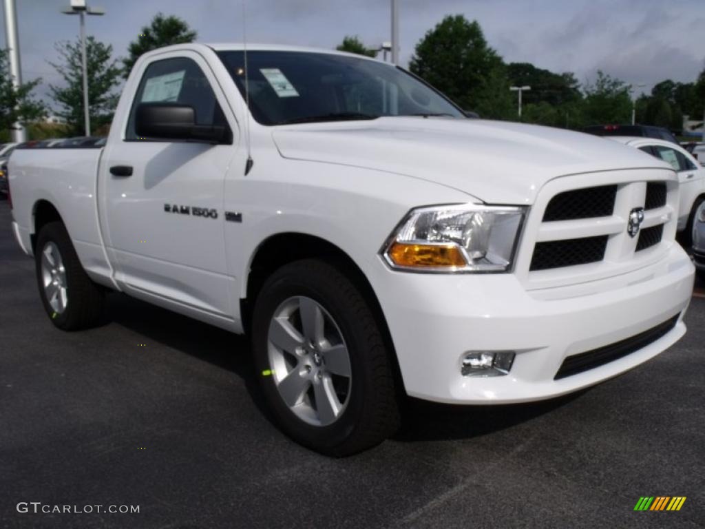 Bright White 2011 Dodge Ram 1500 Express Regular Cab Exterior Photo #49828038