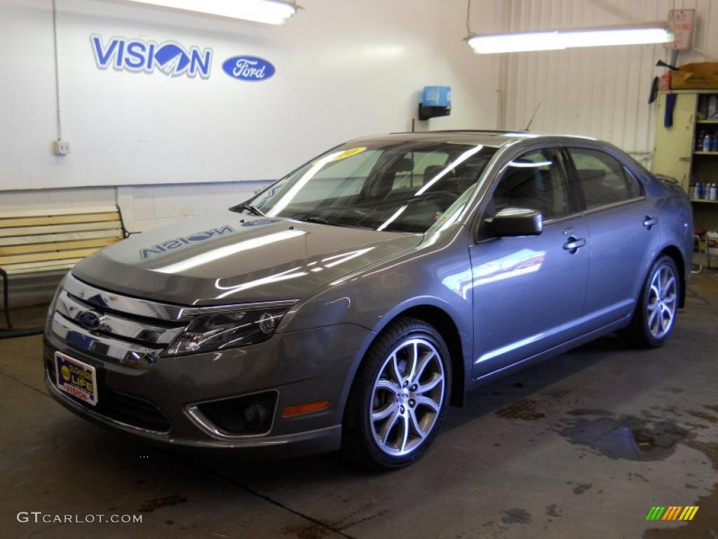 2010 Fusion SEL - Sterling Grey Metallic / Charcoal Black photo #1