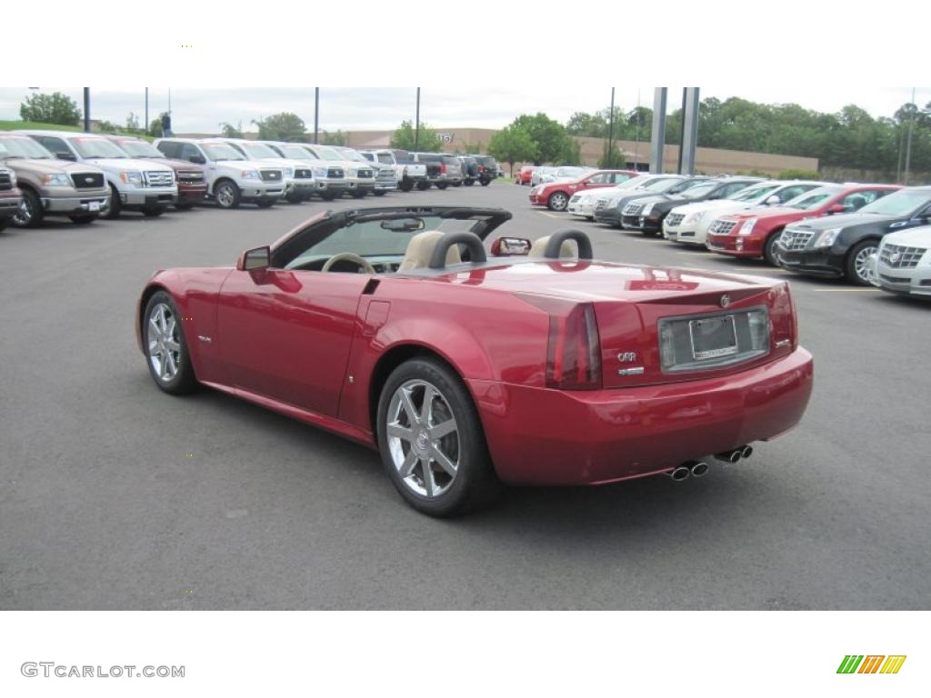 Crystal Red Tintcoat 2008 Cadillac XLR Roadster Exterior Photo #49828659