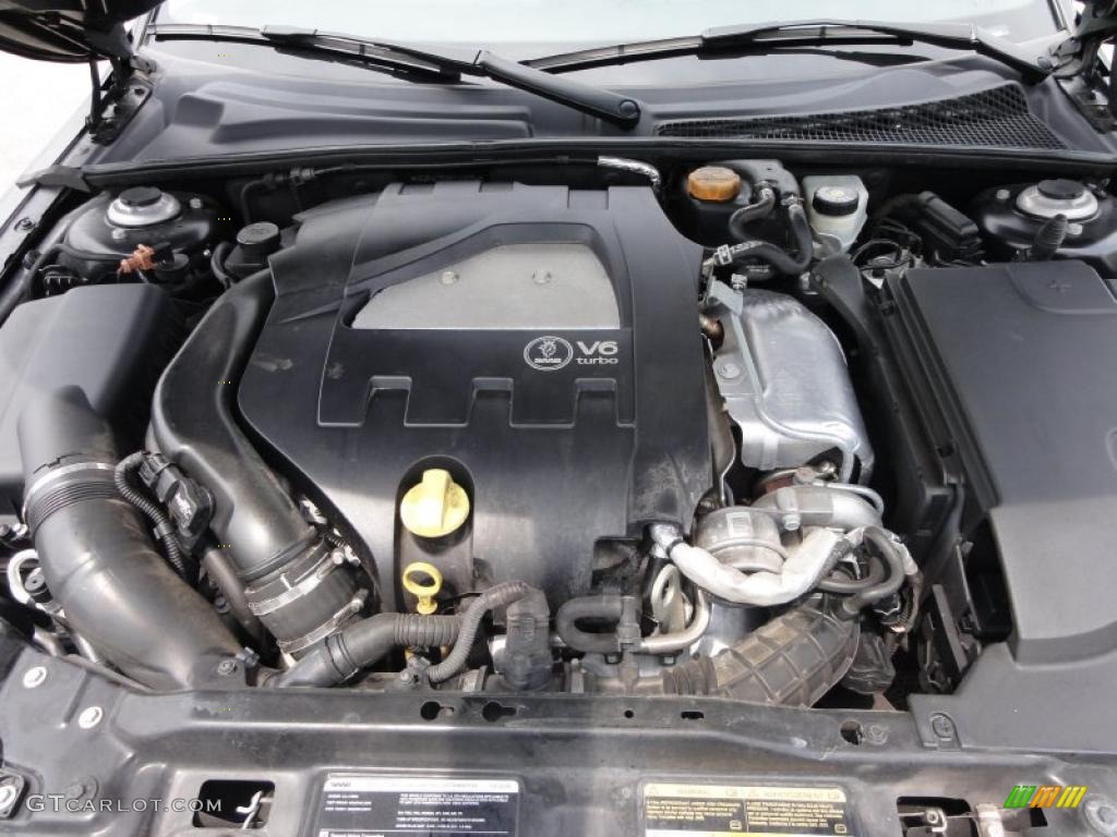 2008 Saab 9-3 Aero XWD Sport Sedan 2.8 Liter Turbocharged DOHC 24-Valve VVT V6 Engine Photo #49828857