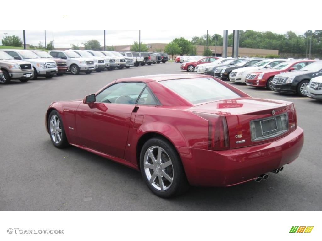 Crystal Red Tintcoat 2008 Cadillac XLR Roadster Exterior Photo #49829049